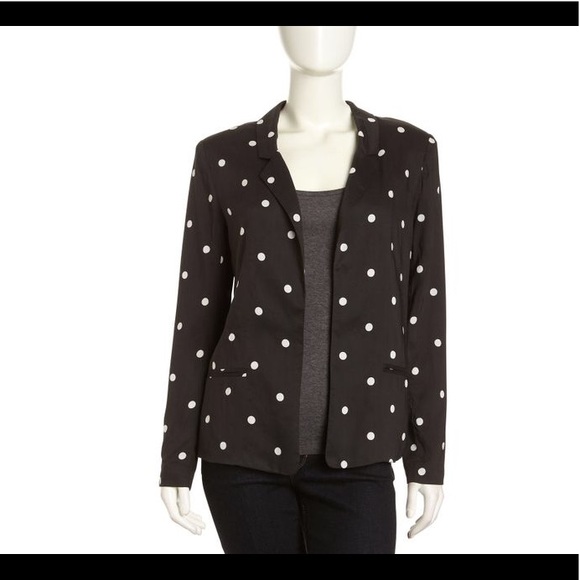 Polka Dot Blazer Patterson J Kincaid - Picture 8 of 8